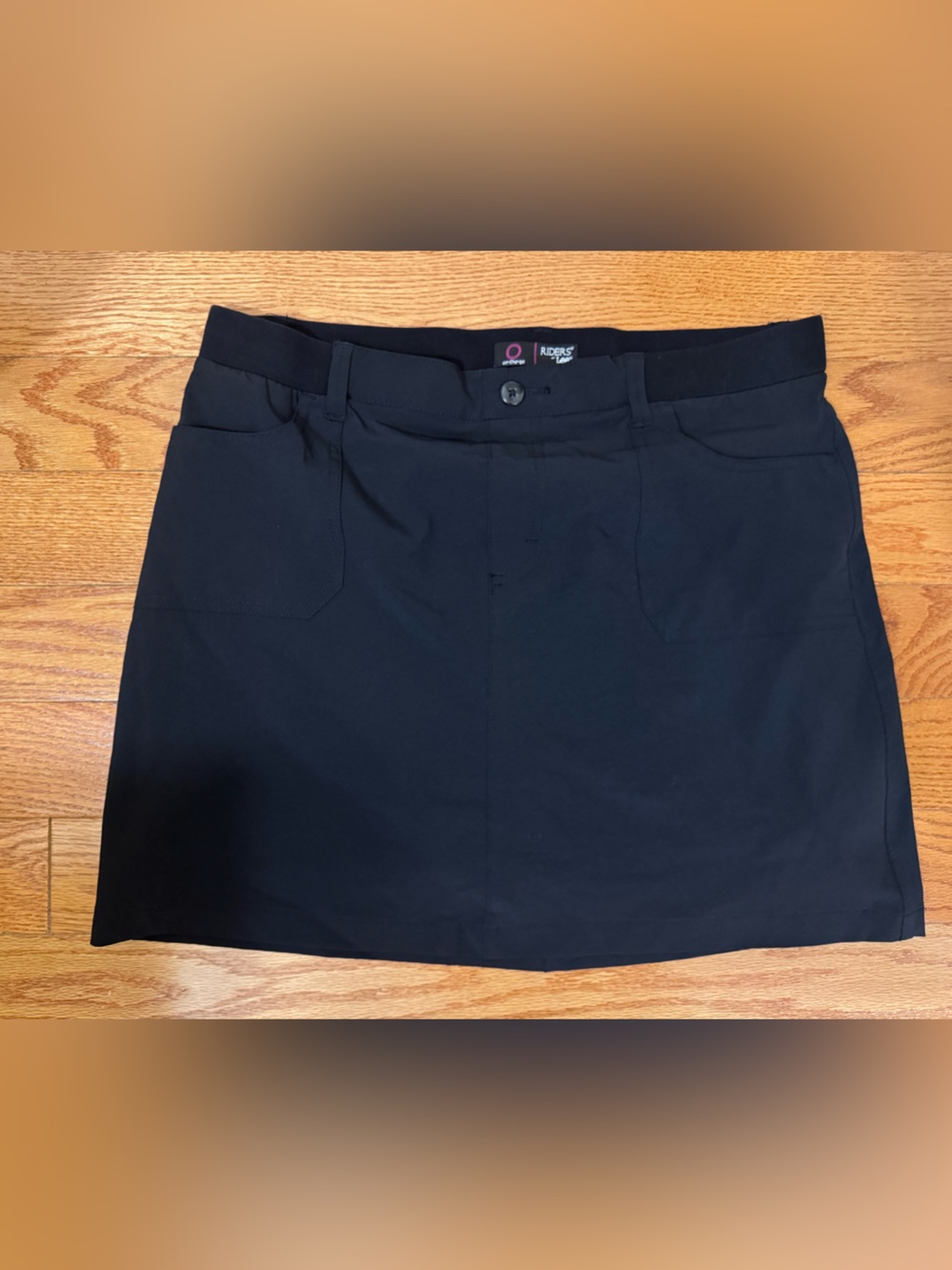 Riders by Lee Black Women's Golf Skort
